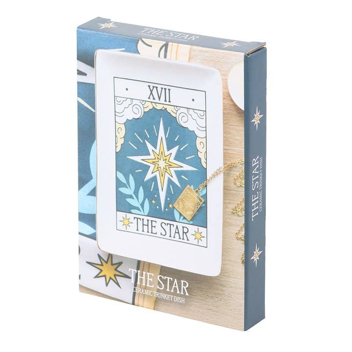 The Star Vintage Tarot Card Trinket Dish