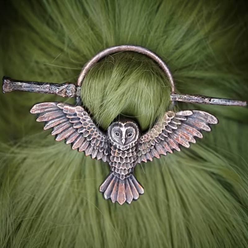 Women's Gothic Vintage Owl Hairpin