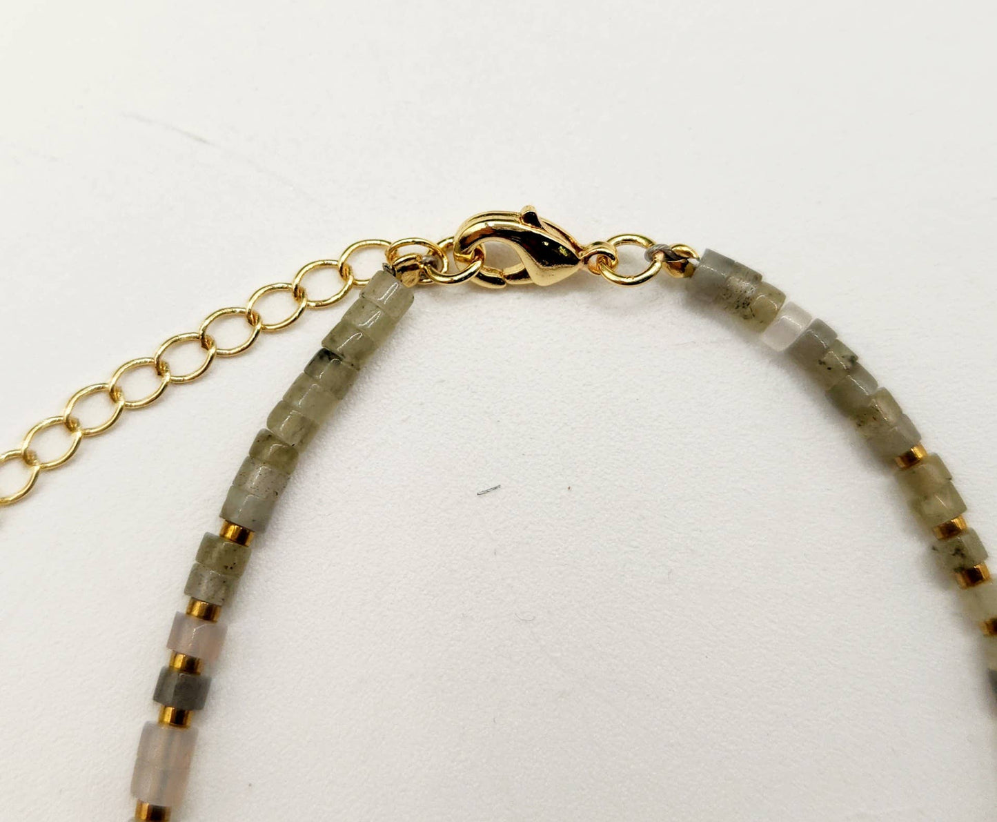 TRANSFORMATION/CHANGE-Quartz/Amethyst/Labradorite Bracelet