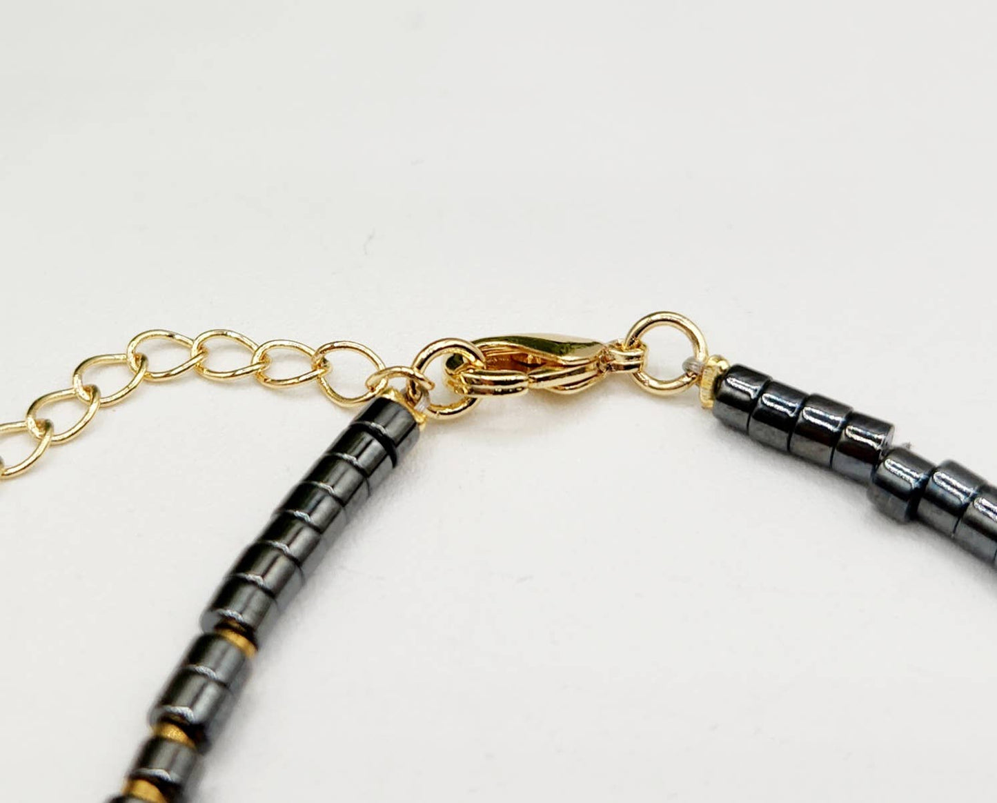 EMPATH PROTECTION-Citrine/White Howlite/Hematite Bracelet