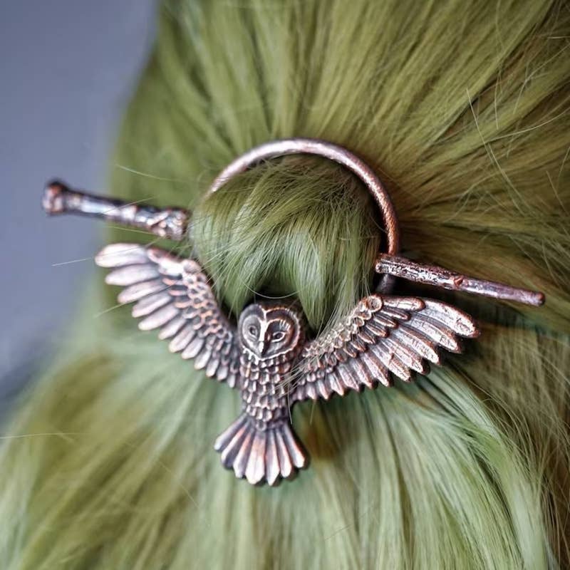 Women's Gothic Vintage Owl Hairpin