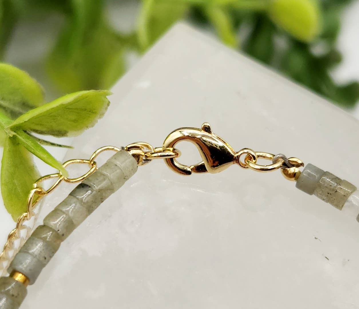 TRANSFORMATION/CHANGE-Quartz/Amethyst/Labradorite Bracelet